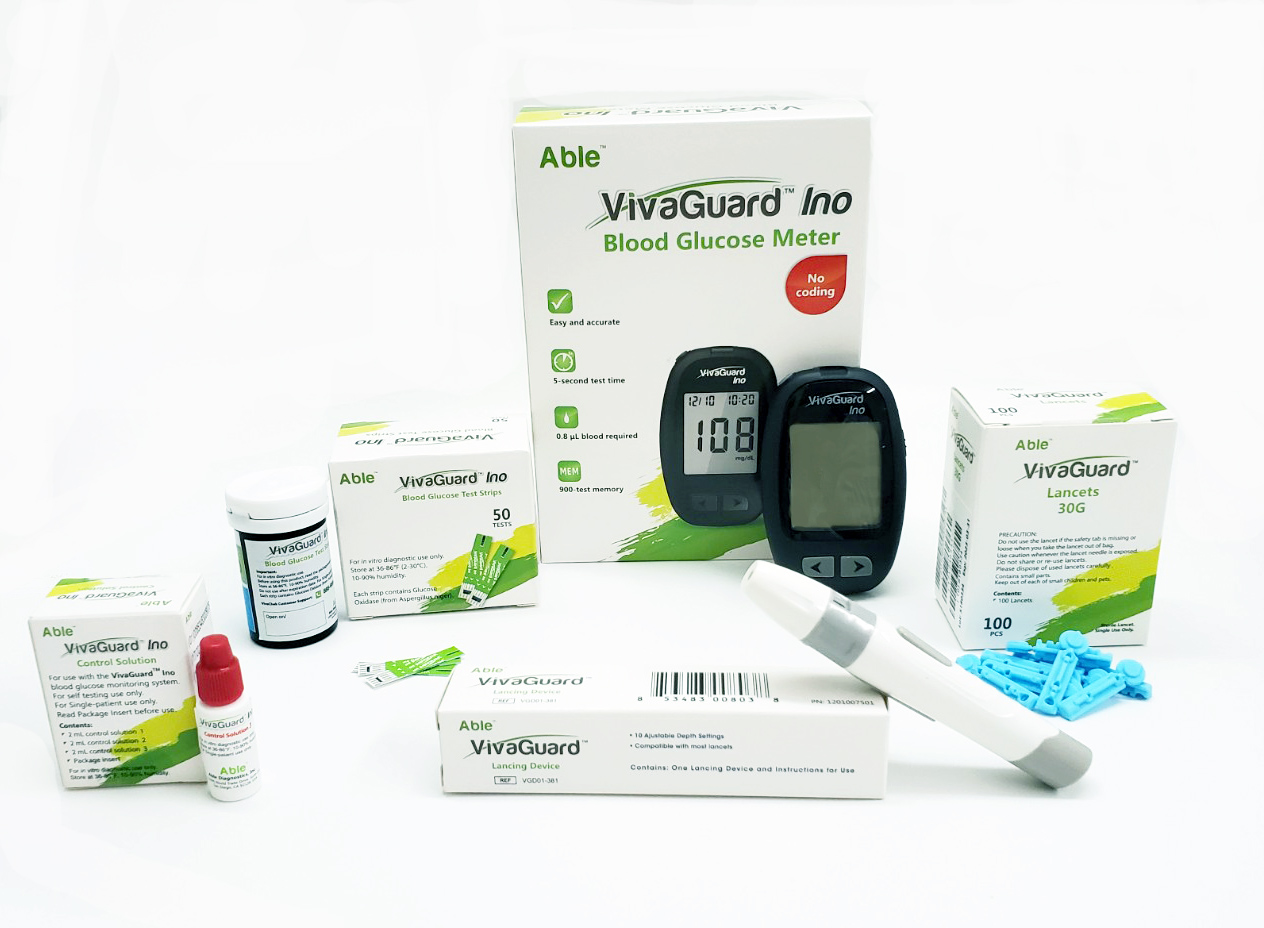 Diabetic test supplies